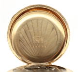 MEN'S WALTHAM GOLD-FILLED HUNTER'S CASE POCKET WATCH