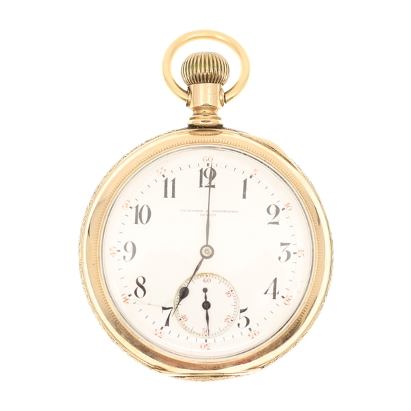 VACHERON & CONSTANTIN GOLD-FILLED CASE POCKET WATCH