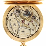 PATEK PHILIPPE 18K GOLD HUNTER'S CASE POCKET WATCH