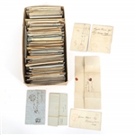 EARLY TO MID 19TH CENTURY HANDWRITTEN PERSONAL LETTERS