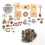 US MILITARY MEDALS, PINS, AND BUTTONS 