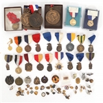 SCHOOL & SPORTS MEDALS & PINS 