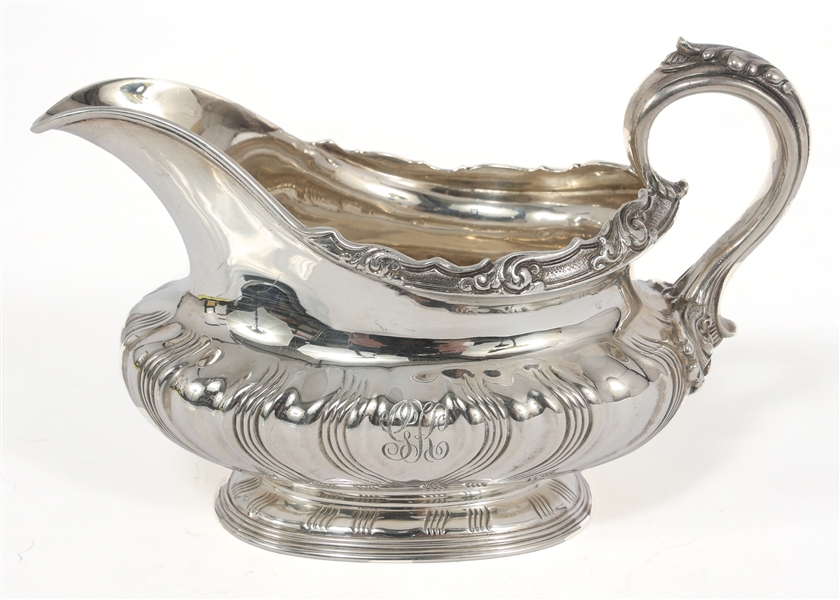 TIFFANY & CO STERLING SILVER GRAVY BOAT