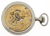 MEN'S ELGIN SILVERODE CASE POCKET WATCH
