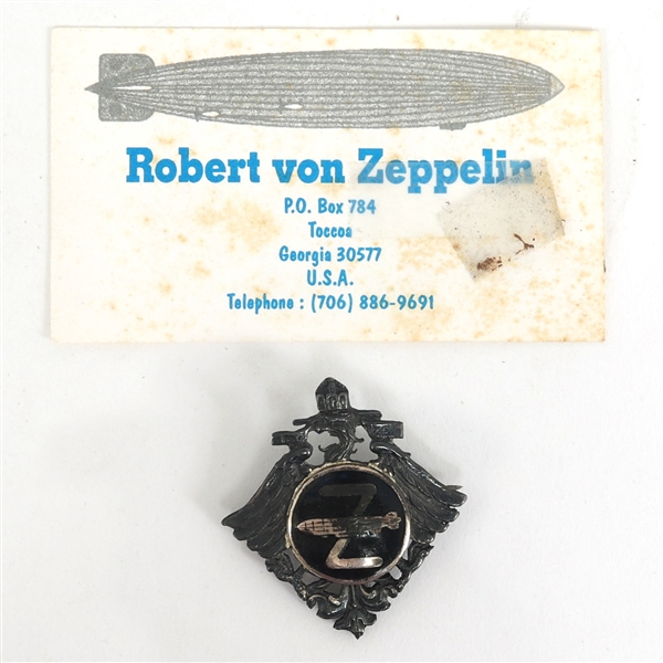 IMPERIAL GERMAN ZEPPELIN BADGE