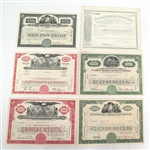 1952-1969 AMERICAN STOCK CERTIFICATES