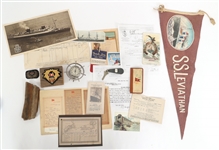 MARITIME COLLECTIBLES, PHOTOGRAPHS, AND PAPER EPHEMERA