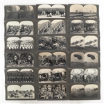 WWI MILITARY THEMED STEREOVIEWS