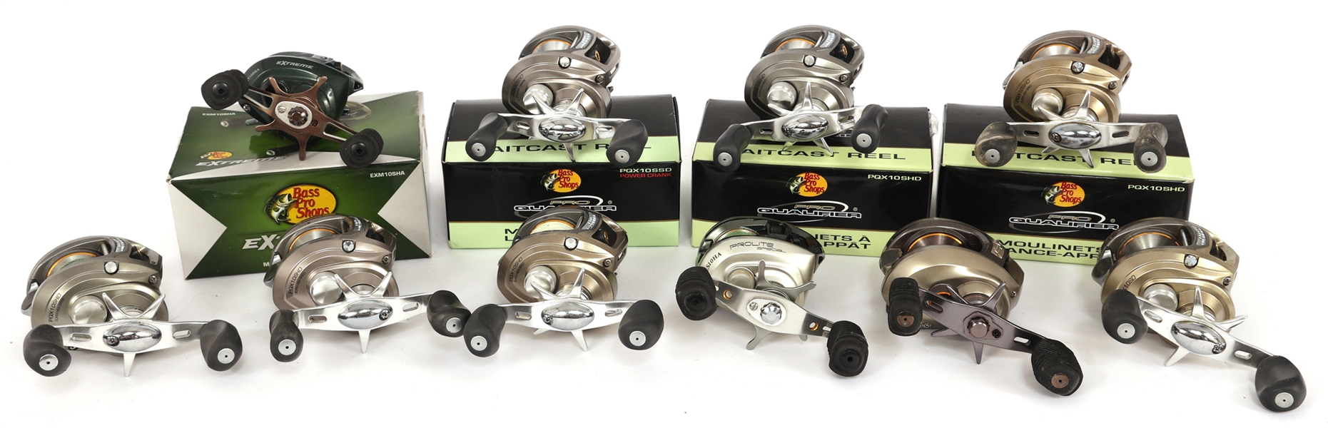 BASS PRO SHOP SPINNING FISHING REELS