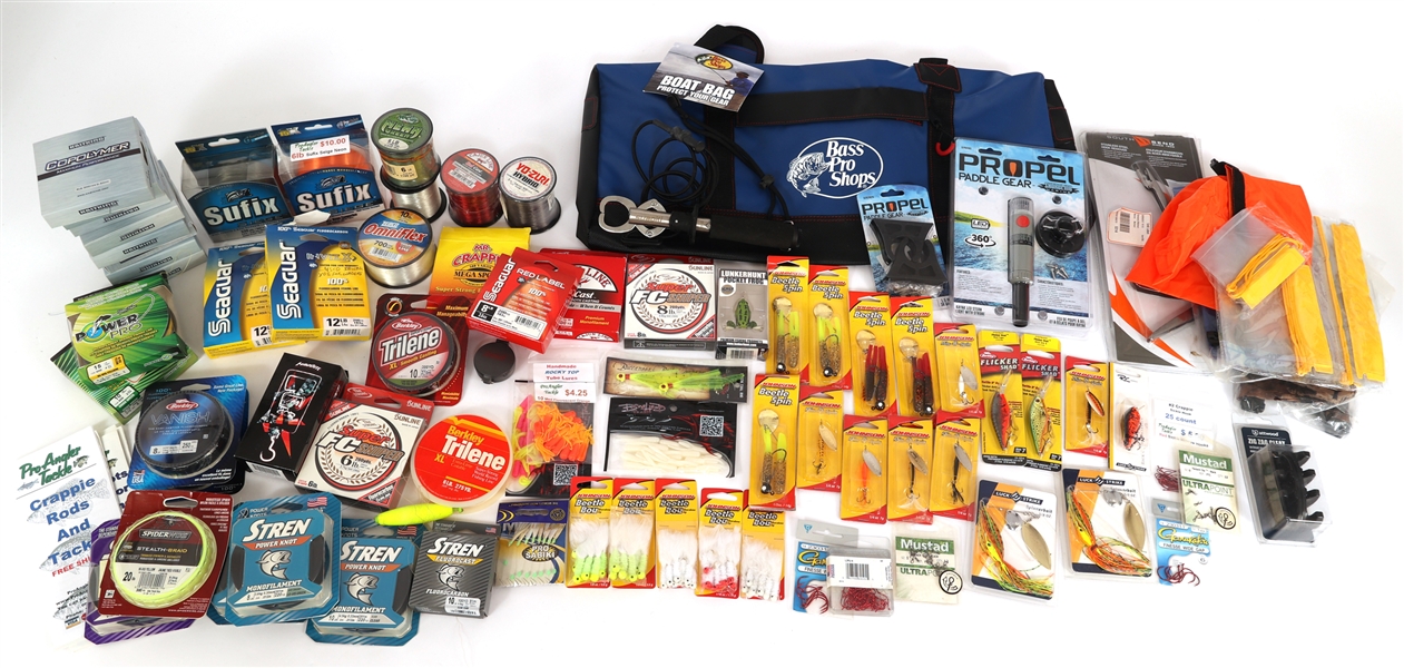 FISHING GEAR BONANZA LOT