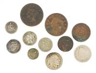 US LATE 19TH & EARLY 20TH C. TYPE COINS 