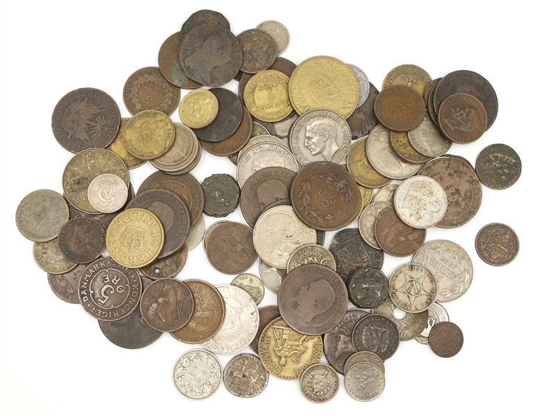 20TH C. FOREIGN COINS