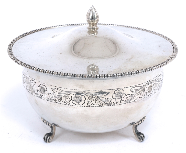 PORTUGUESE .833 SILVER LIDDED TUREEN 