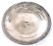 GORHAM STERLING SILVER FOOTED SANDWICH PLATE 691