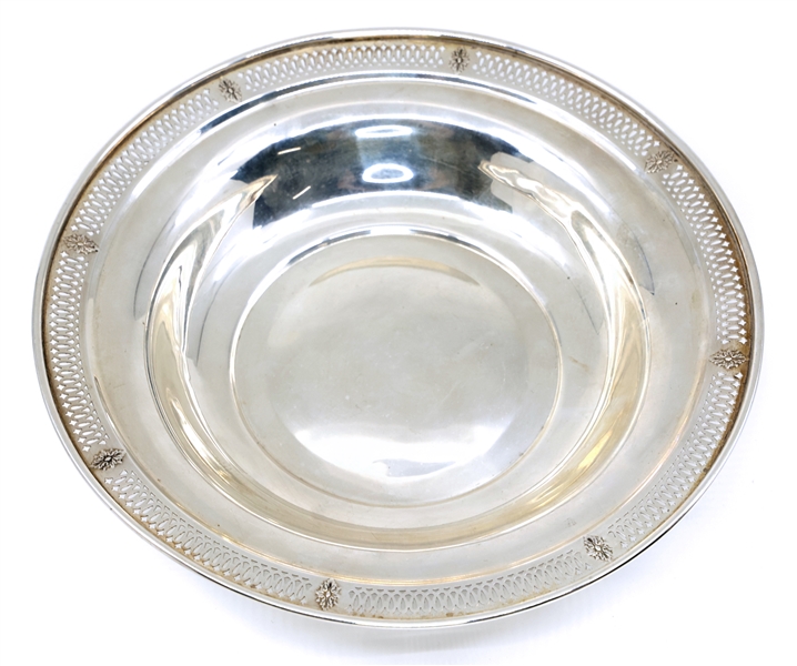 EARLY 20TH C. WHITING STERLING SILVER SERVING BOWL