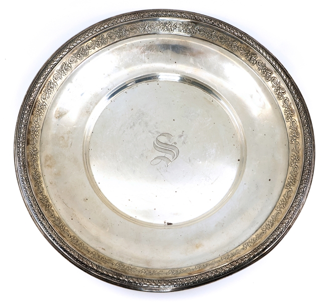 EARLY 20TH C. GORHAM STERLING SILVER SERVING DISH