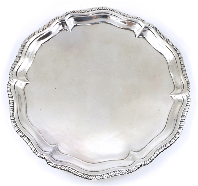 STERLING SILVER T. HANNAM & R. MILLS TRIVET