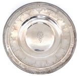 STERLING SILVER R. WALLACE & SONS MFG. CO SERVING PLATE