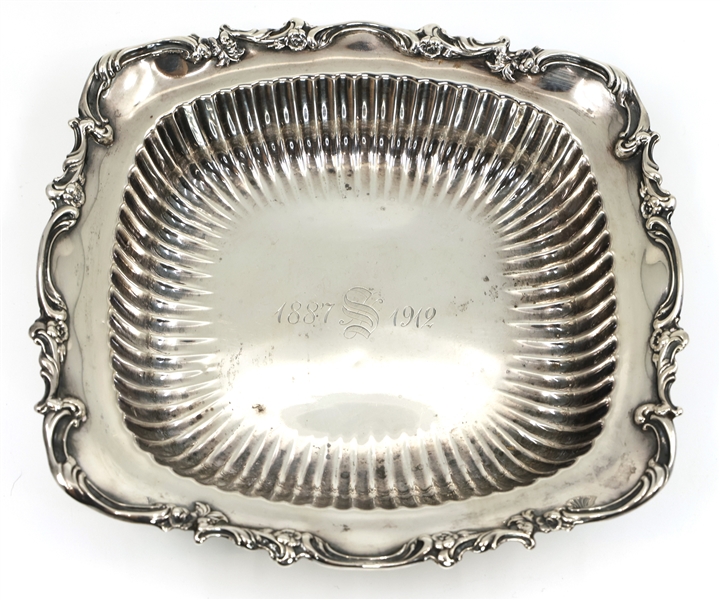 EARLY 20TH C. WHITING STERLING SILVER VEGETABLE BOWL