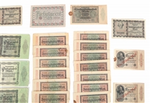 1922 & 1923 GERMAN BANKNOTES