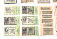 1922 & 1923 GERMAN BANKNOTES