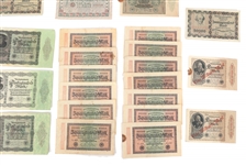 1922 & 1923 GERMAN BANKNOTES