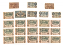 EARLY 20TH C. GERMAN BANKNOTES