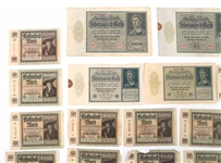 1922 GERMAN BANKNOTES