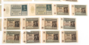 1922 GERMAN BANKNOTES