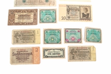 WWII ERA FOREIGN CURRENCY 