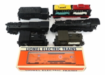 LIONEL LOCOMOTIVES AND MODEL TRAIN CARS