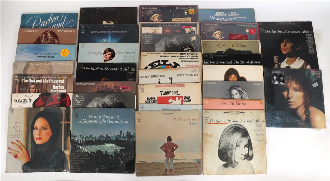 BARBRA STREISAND VINYL LP ALBUMS 