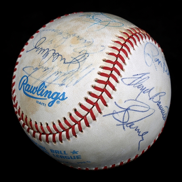 1986 CHICAGO WHITE SOX TEAM AUTOGRAPH BASEBALL