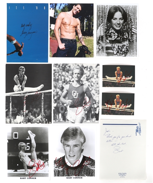 OLYMPIC ATHLETE AUTOGRAPHS - CONNER, HAMILL, LOCHTE