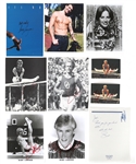 OLYMPIC ATHLETE AUTOGRAPHS - CONNER, HAMILL, LOCHTE