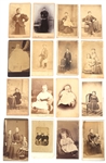 CARTE DE VISTE PORTRAITS OF CHILDREN 