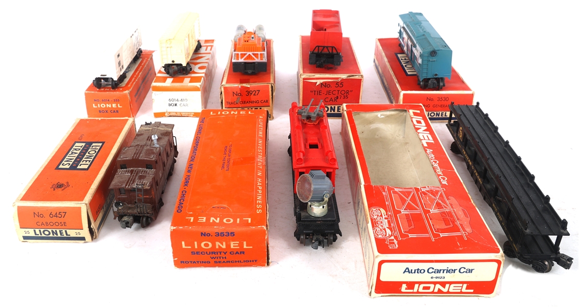 LIONEL O GAUGE MODEL TRAIN CARS 