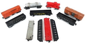 LIONEL O GAUGE MODEL TRAIN CARS