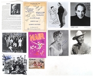 ENTERTAINER AUTOGRAPHS - HAIR, GENERATIONS, ROY ROGERS