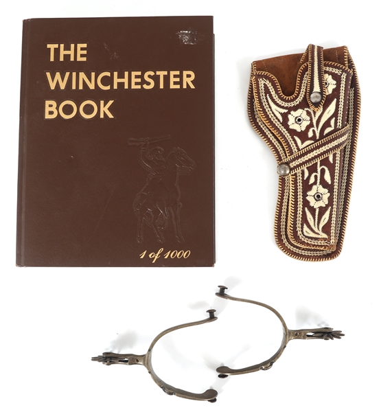 GEORGE MADIS THE WINCHESTER BOOK, SPURS & HOLSTER