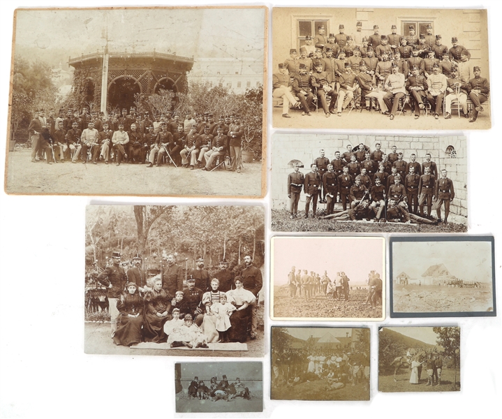 AUSTRO-HUNGARIAN MILITARY CABINET CARDS 