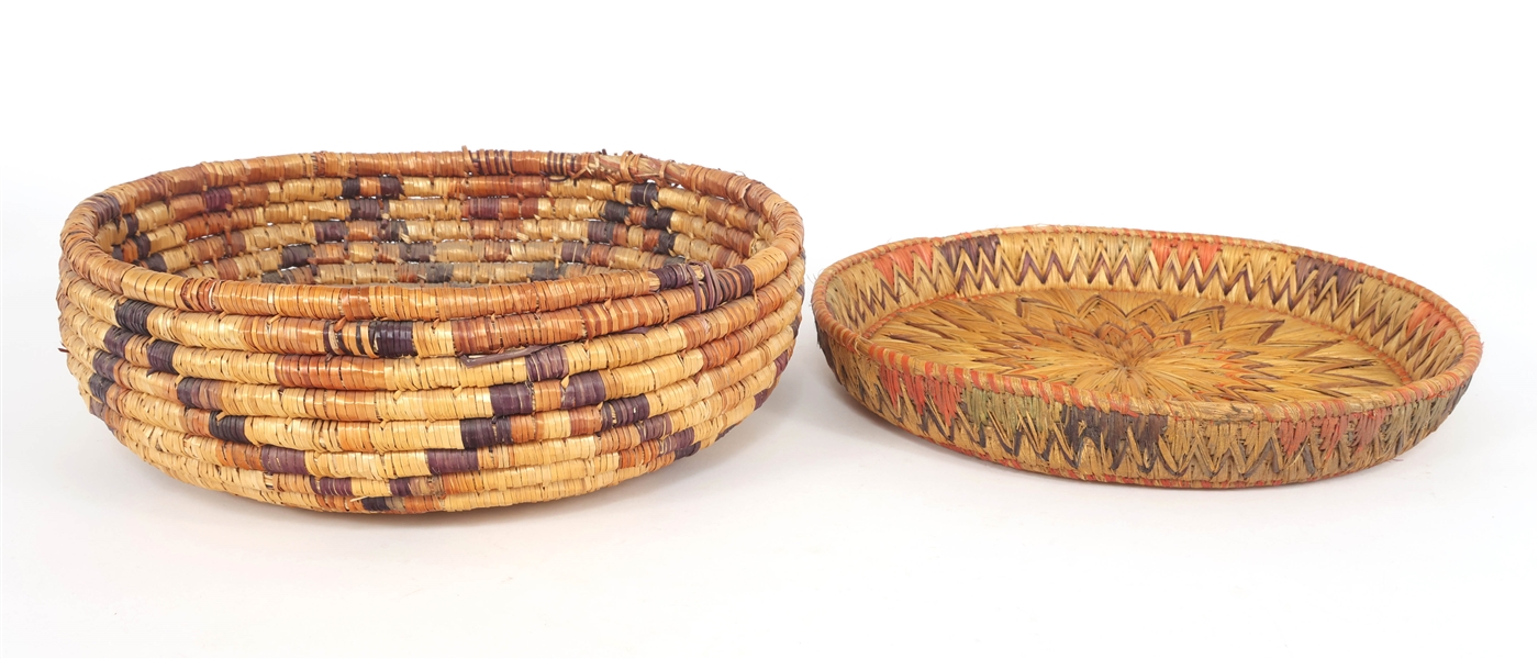 SOUTHWESTERN NATIVE AMERICAN COIL BASKETS