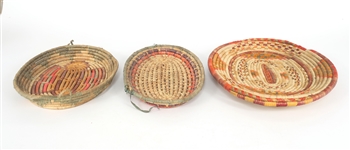 SOUTHWESTERN NATIVE AMERICAN COIL BASKETS