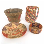 SOUTHWESTERN NATIVE AMERICAN COIL BASKETS