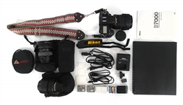 NIKON D7000 DSLR CAMERA, LENSES & ACCESSORIES