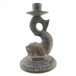 CAST BASE METAL ITALIAN CANDLESTICK HOLDER