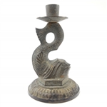 CAST BASE METAL ITALIAN CANDLESTICK HOLDER