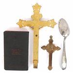 20TH C. CATHOLIC LAST RITES BOX KIT