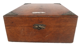 20TH C. CATHOLIC LAST RITES BOX KIT