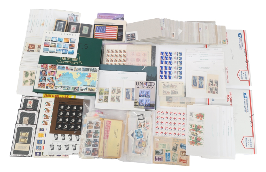 LOOSE INTERNATIONAL & US POSTAGE STAMPS 